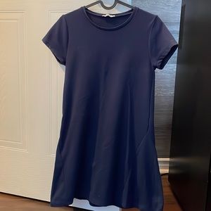 Dress, zara, small, dark blue